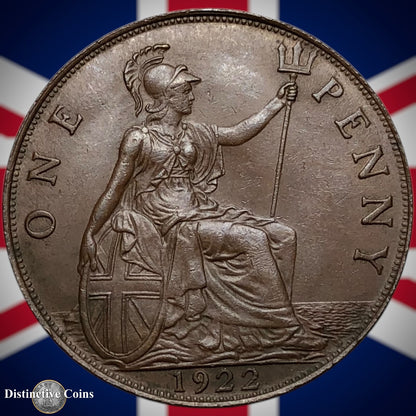 Great Britain 1922 Penny 1d GB7025
