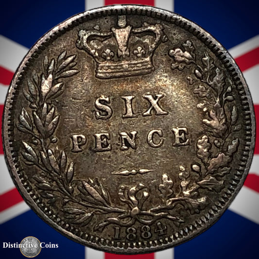 Great Britain 1884 Six Pence GB2634