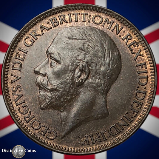 Great Britain 1927 Half Penny 1/2d GB5936