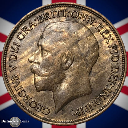 Great Britain 1917 Penny 1d GB6854