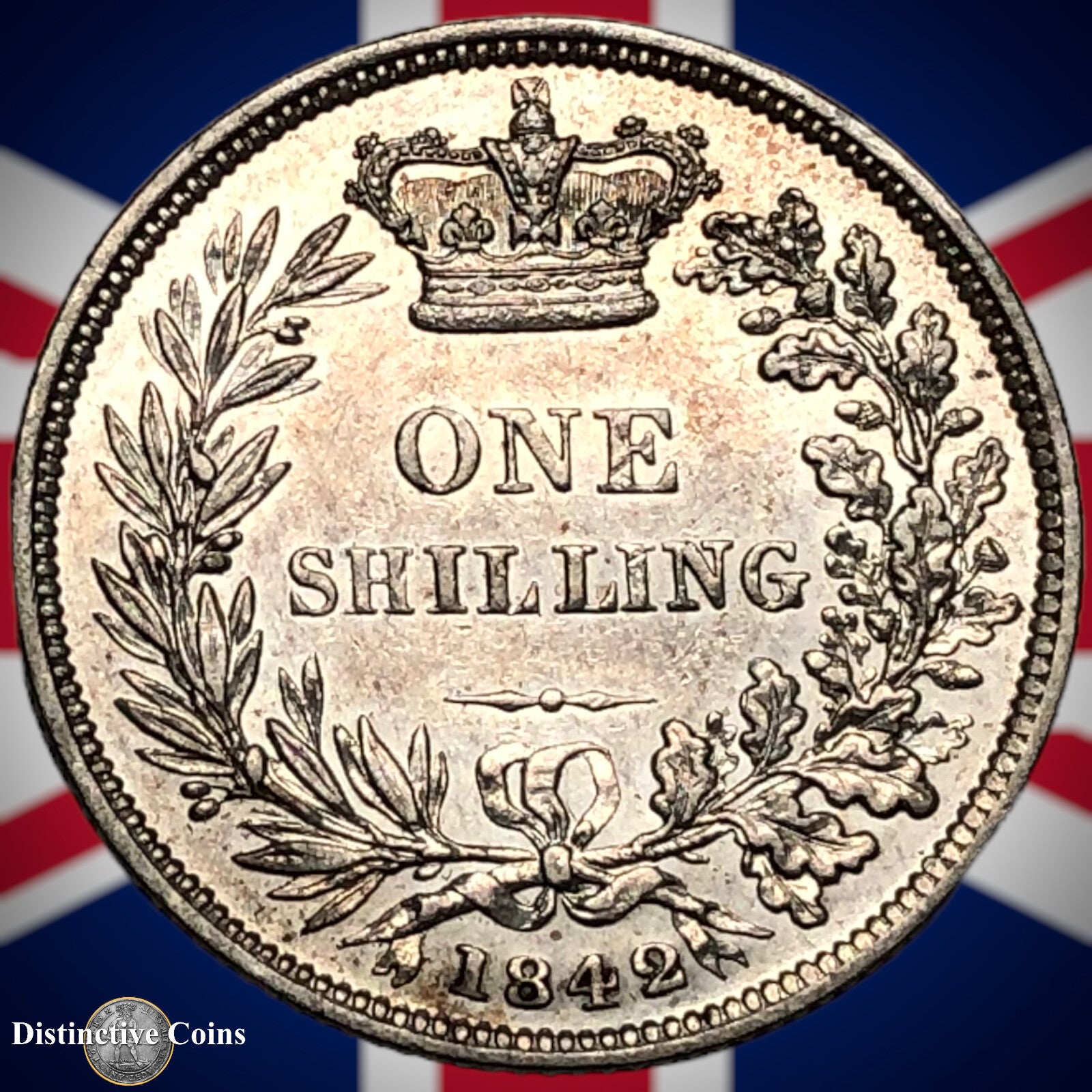Great Britain 1842 British One Shilling GB0181