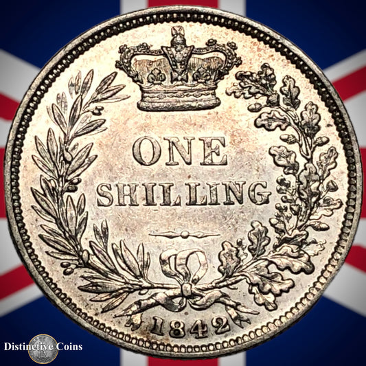 Great Britain 1842 British One Shilling GB0181