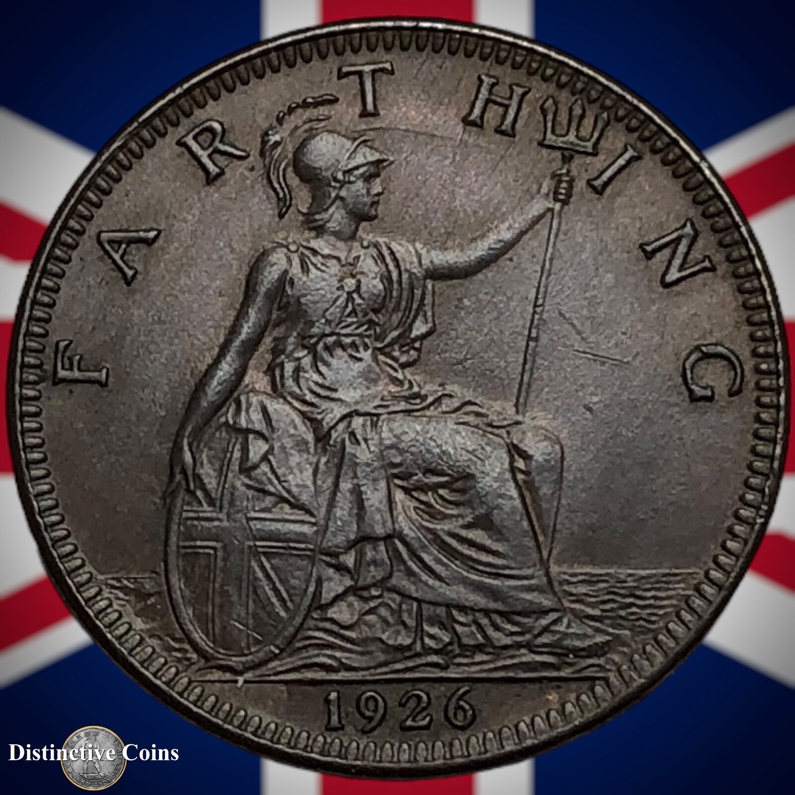 Great Britain 1926 Farthing 1/4d GB4831