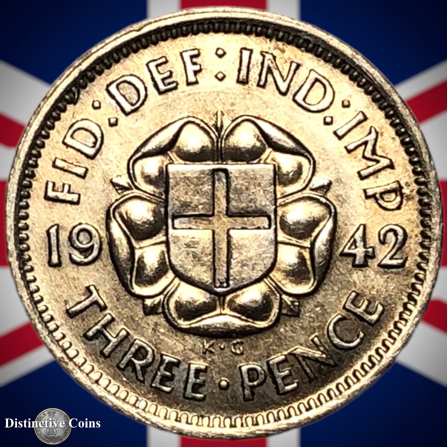 Great Britain 1942 Three Pence GB2344