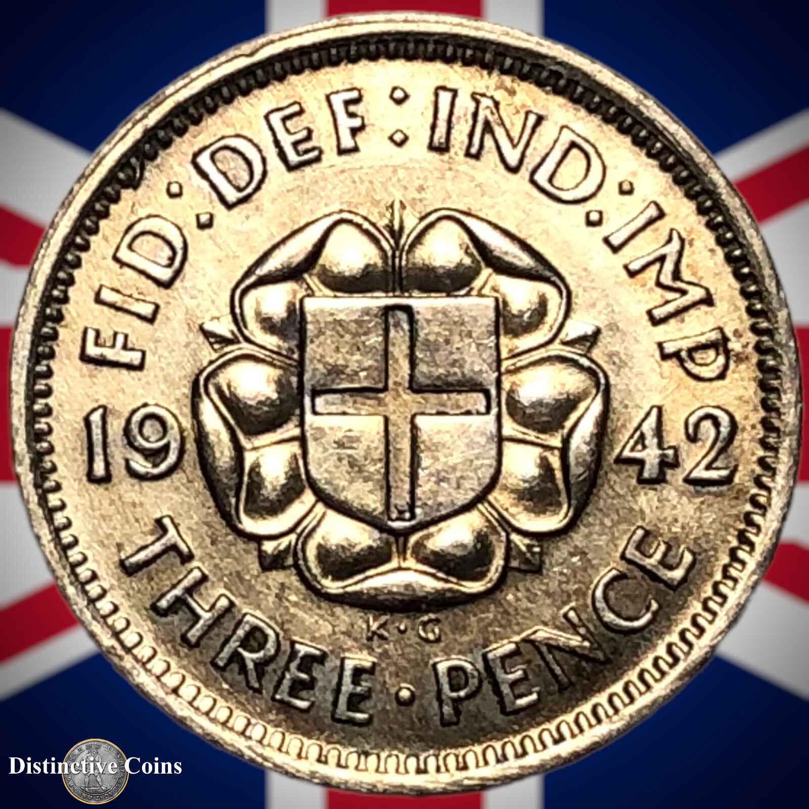 Great Britain 1942 Three Pence GB2344