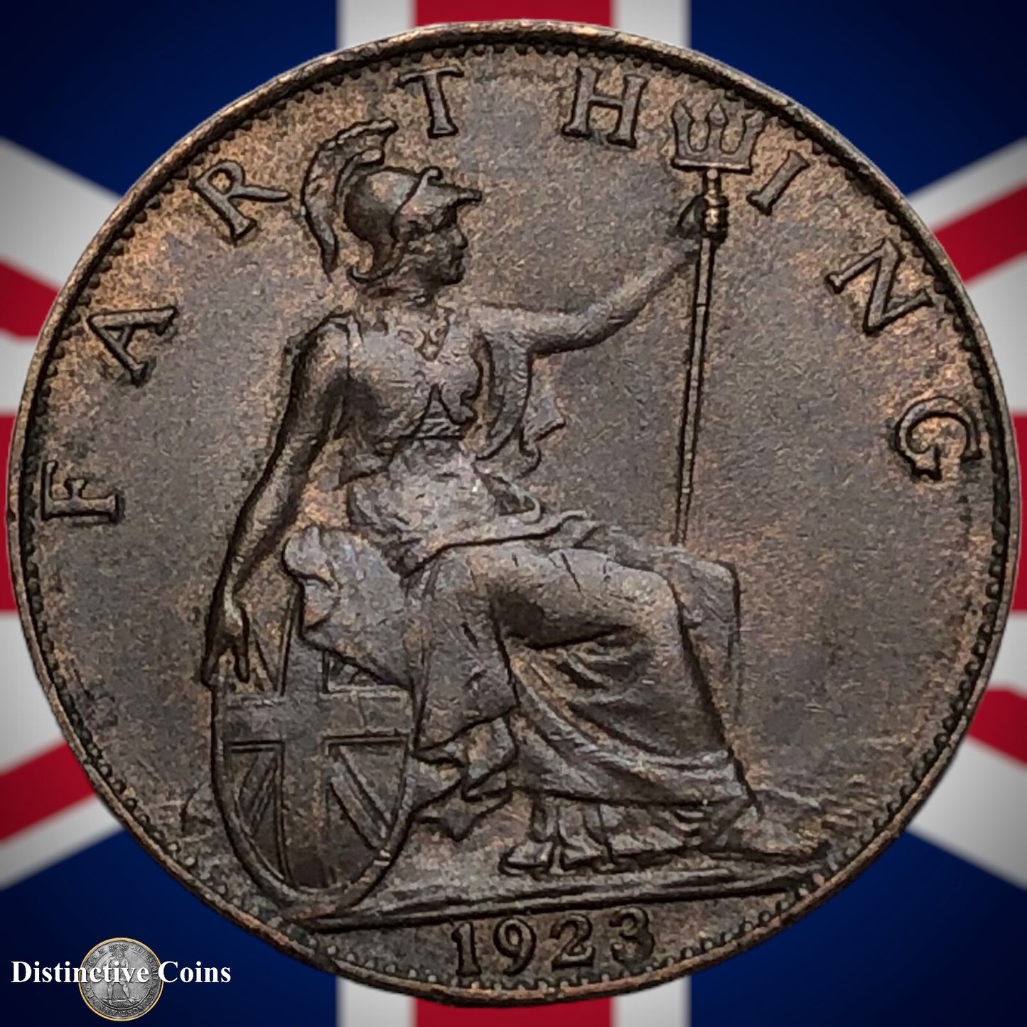 Great Britain 1923 Farthing 1/4d GB4774