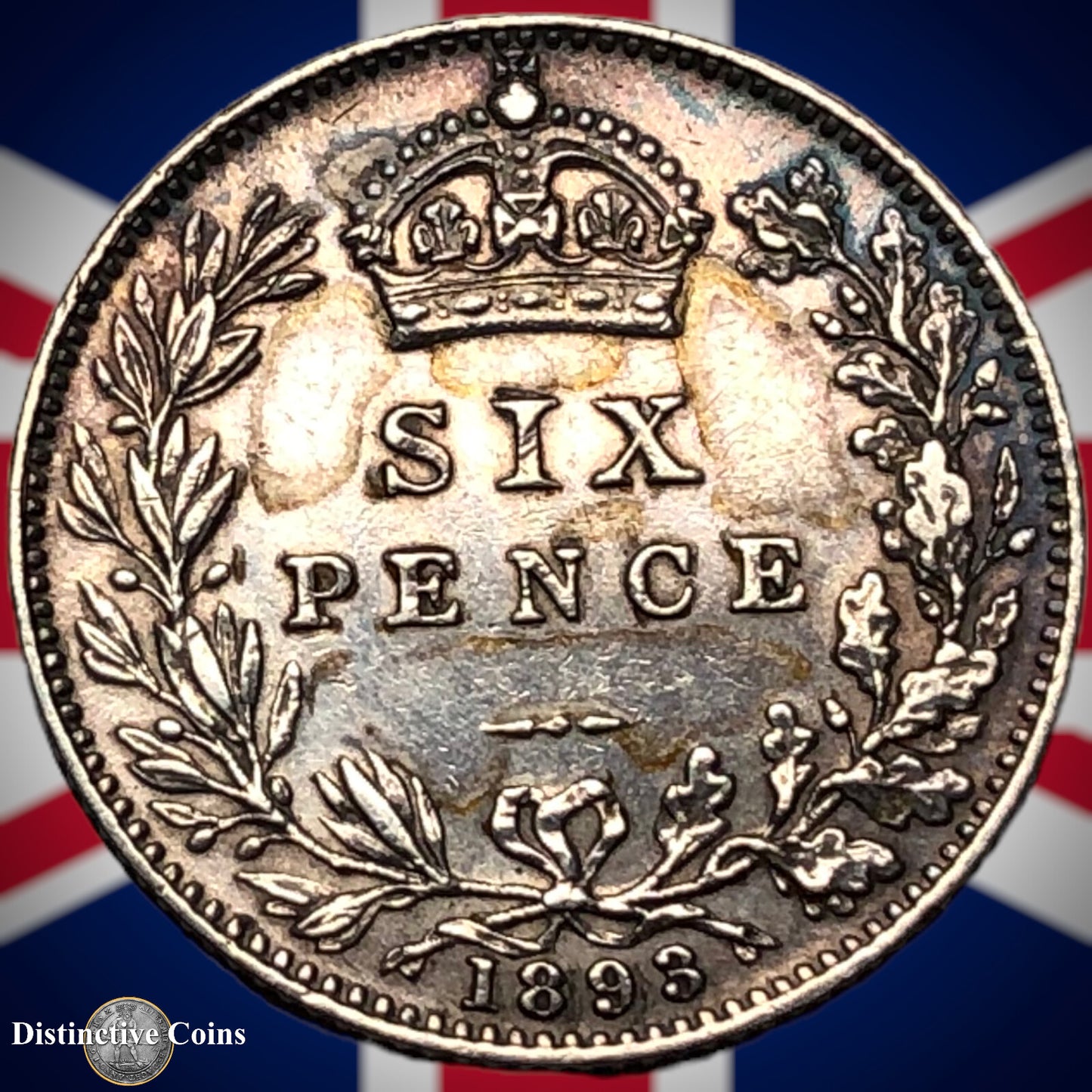 Great Britain 1893 Six Pence GB2776