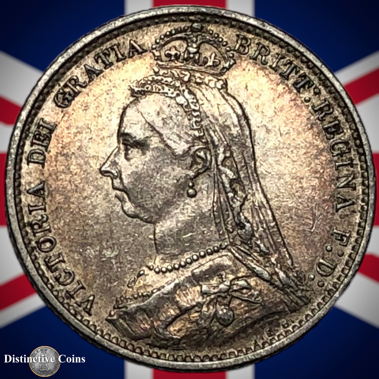 Great Britain 1888 Six Pence GB2715