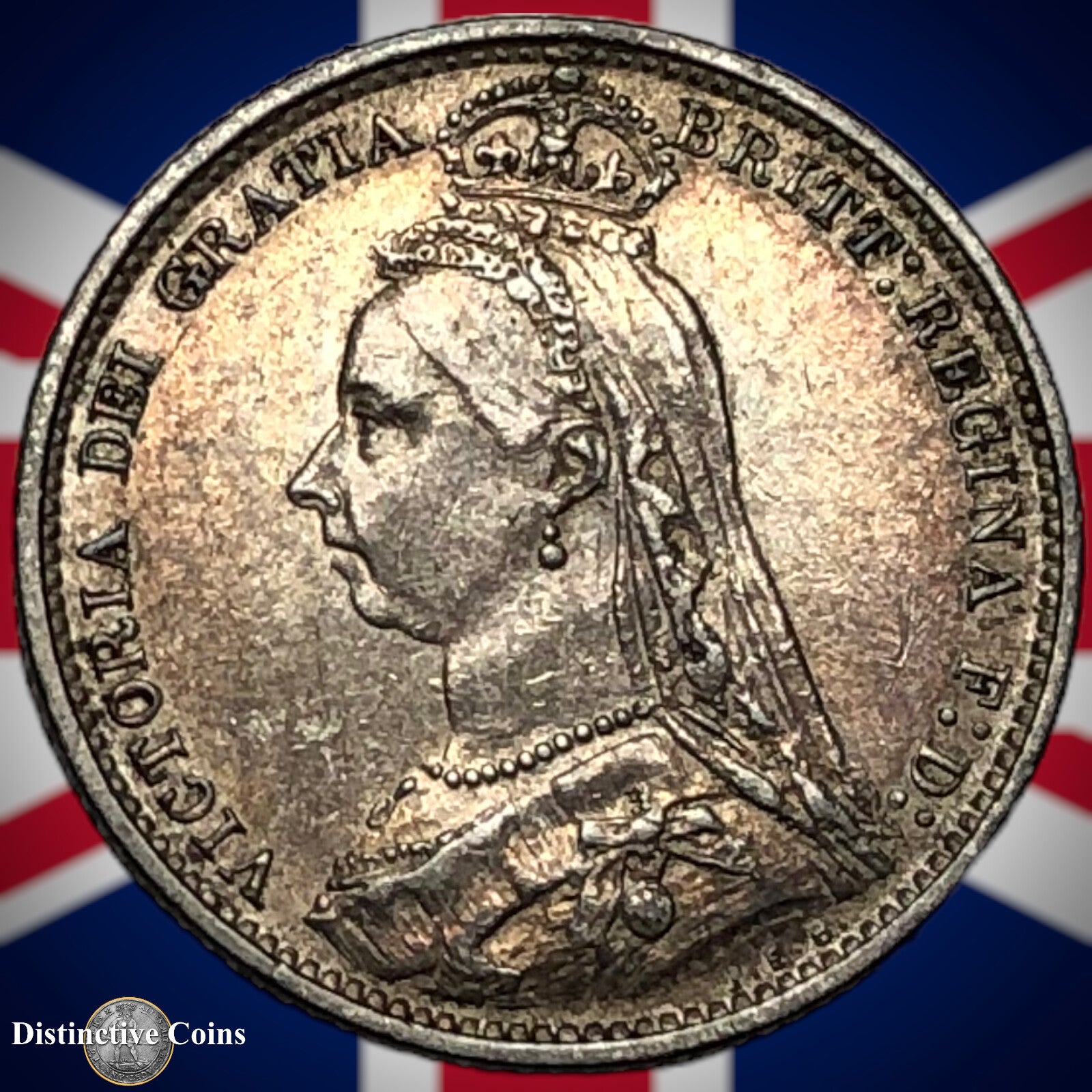 Great Britain 1888 Six Pence GB2715