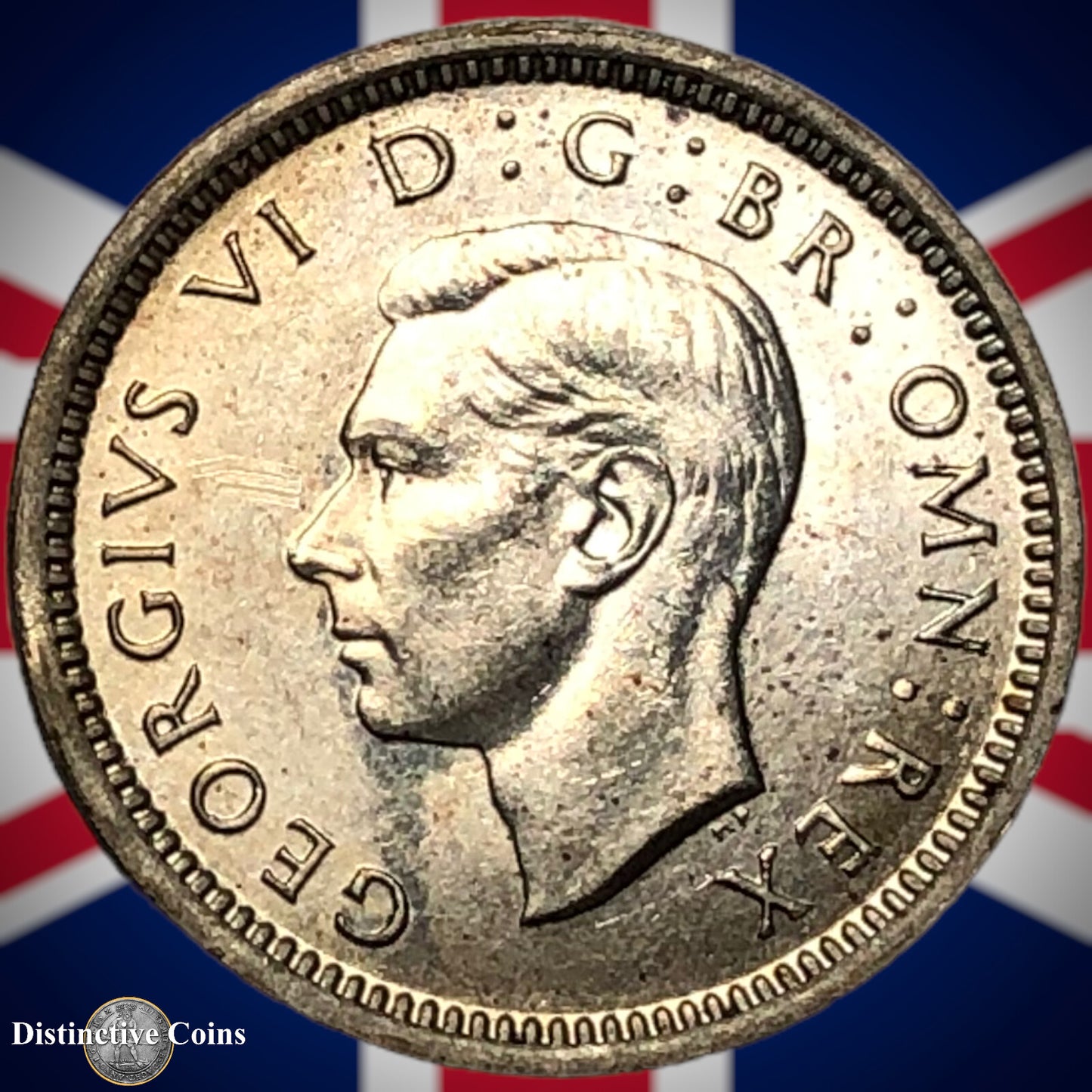 Great Britain 1944 Three Pence GB2368