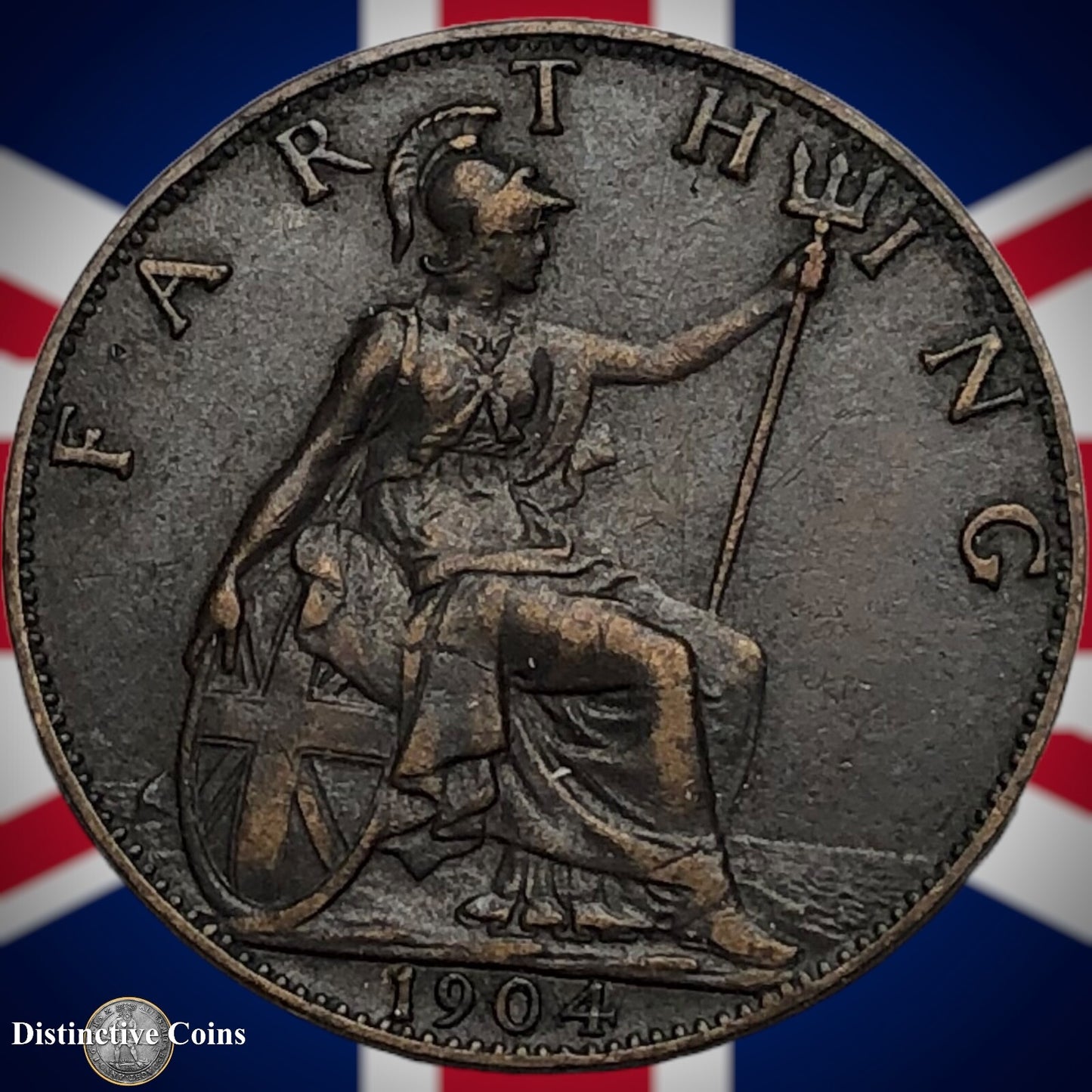 Great Britain 1904 Farthing 1/4d GB4547