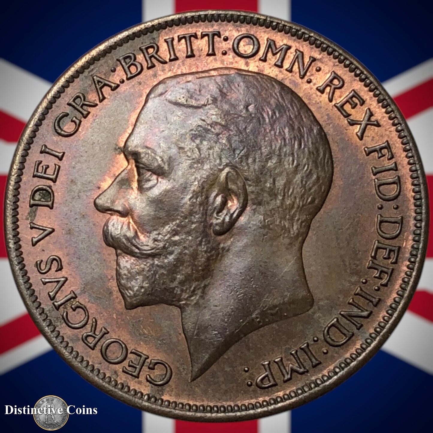 Great Britain 1919 Penny 1d GB6924