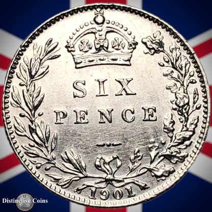 Great Britain 1901 Six Pence GB1491