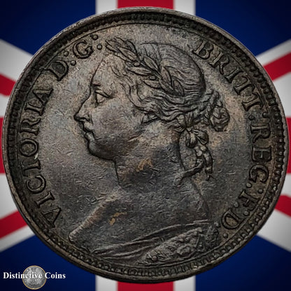 Great Britain 1881 H Farthing 1/4d GB4006