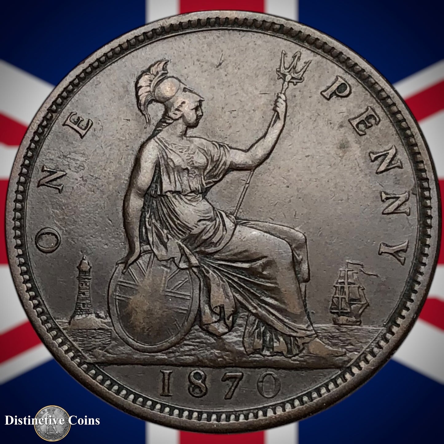 Great Britain 1870 Penny 1d GB6316