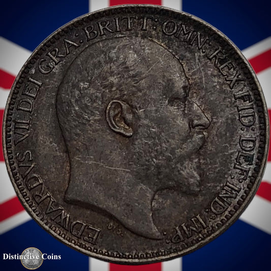 Great Britain 1903 Farthing 1/4d GB4522