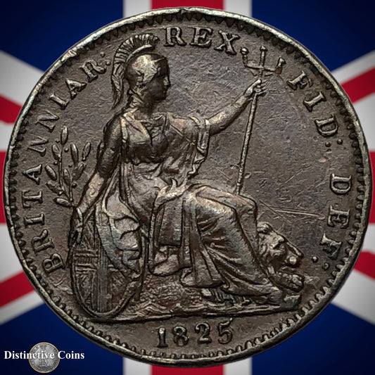 Great Britain 1825 Farthing 1/4d GB3285