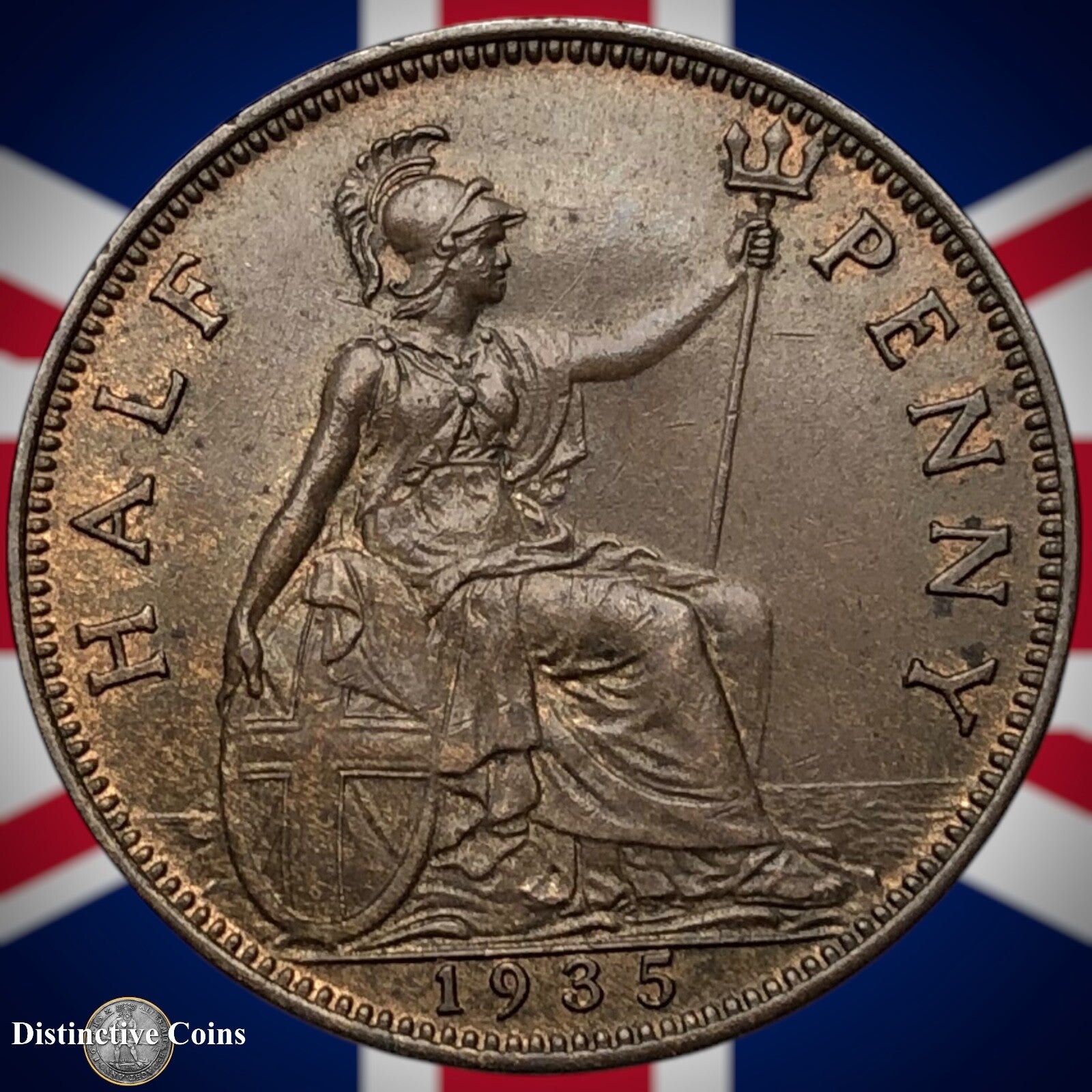 Great Britain 1935 Half Penny 1/2d GB5986