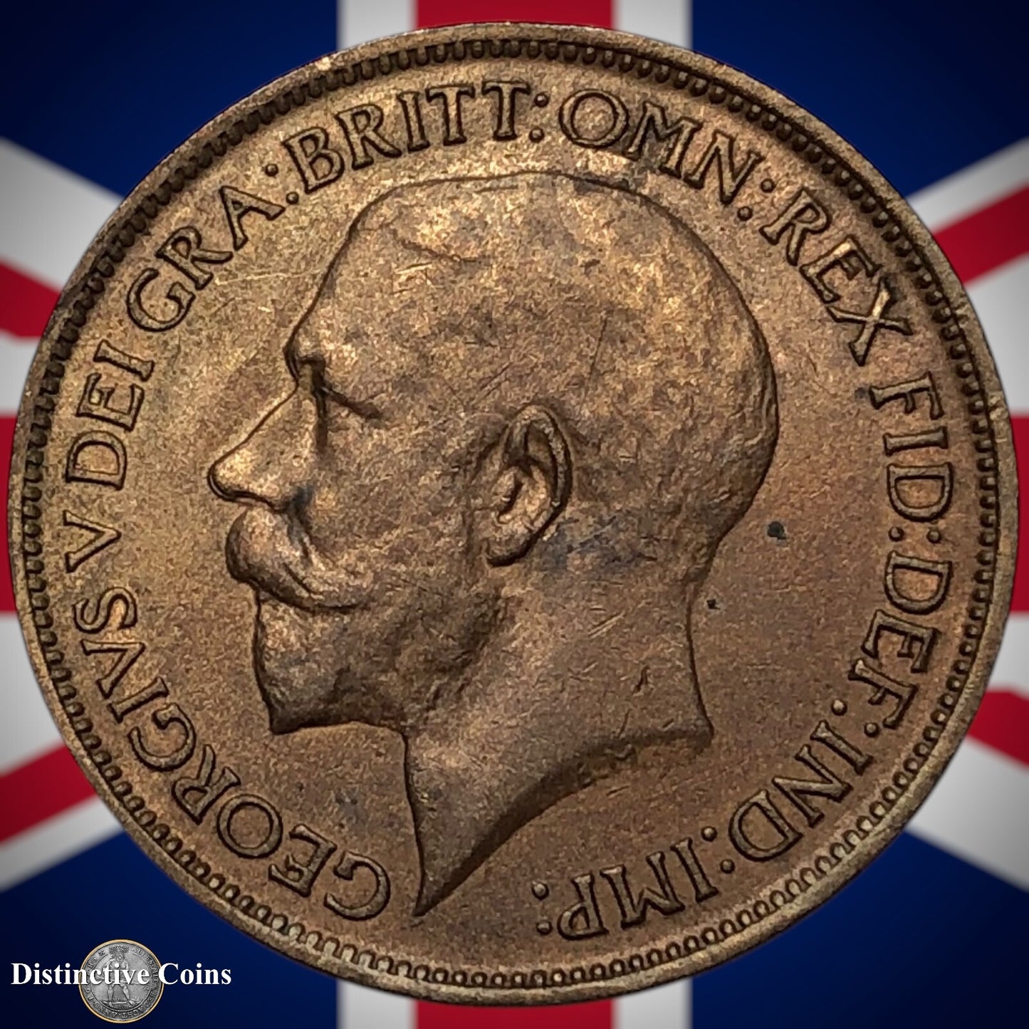 Great Britain 1916 Half Penny 1/2d GB5849