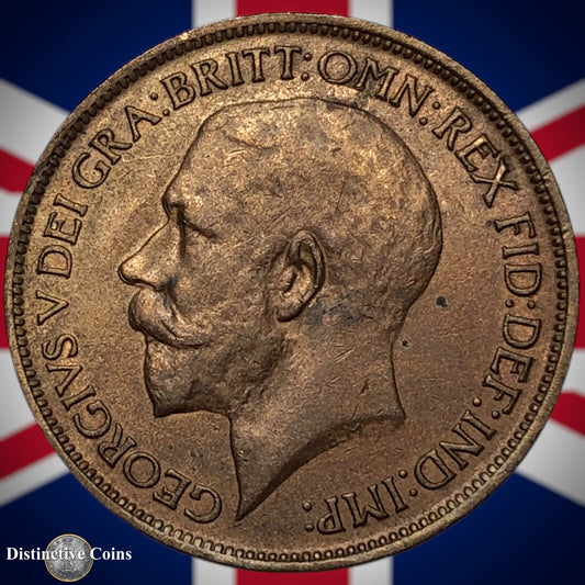 Great Britain 1916 Half Penny 1/2d GB5849