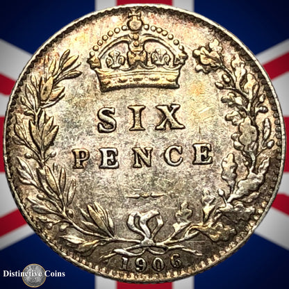Great Britain 1906 Six Pence GB1536