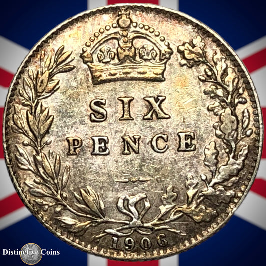 Great Britain 1906 Six Pence GB1536