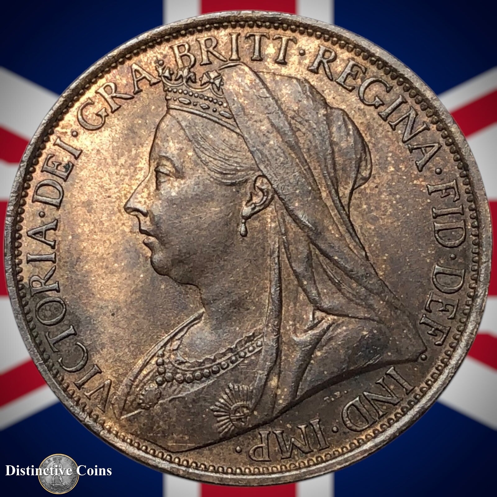 Great Britain 1900 Penny 1d GB6627
