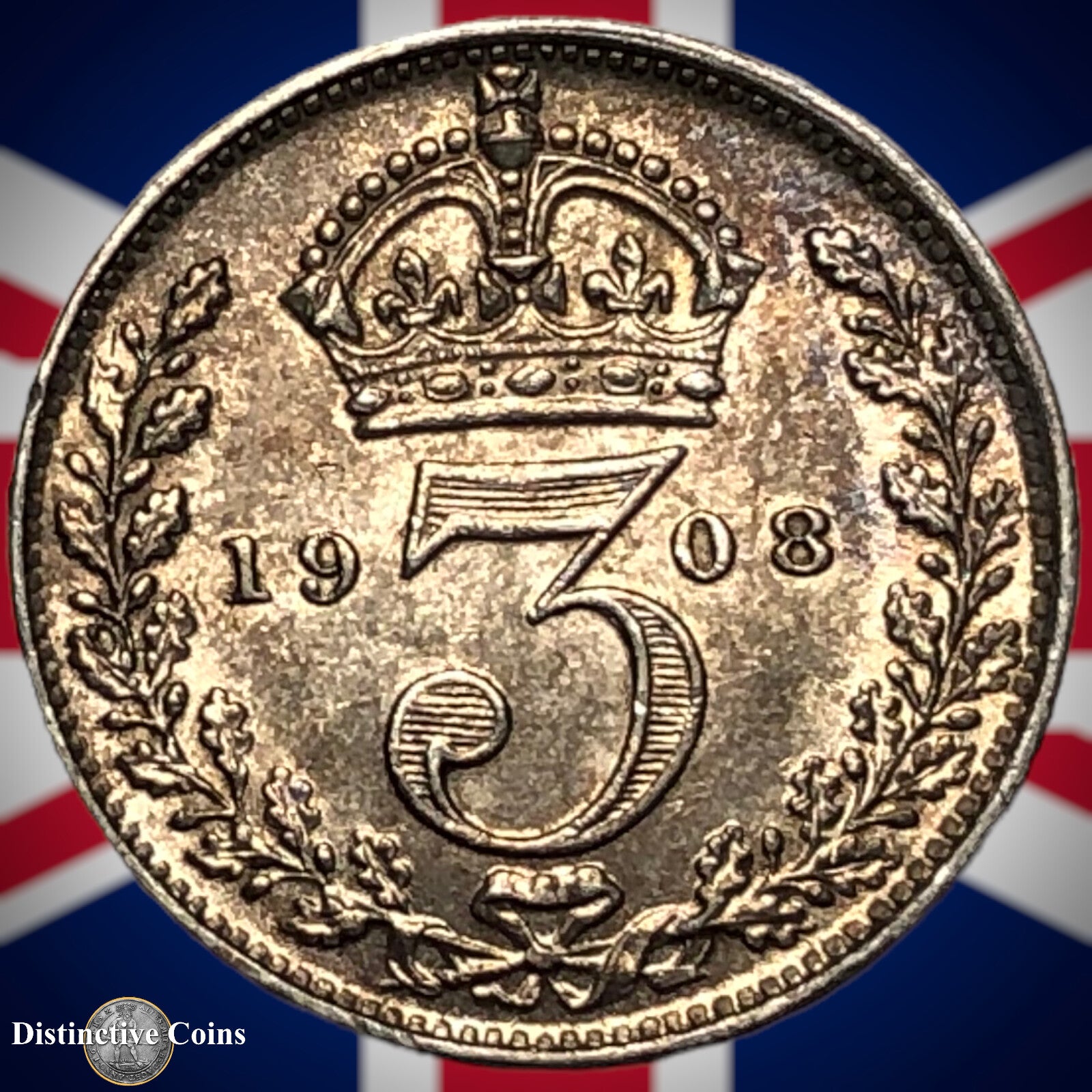 Great Britain 1908 Three Pence GB2119