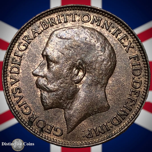 Great Britain 1924 Farthing 1/4d GB4801