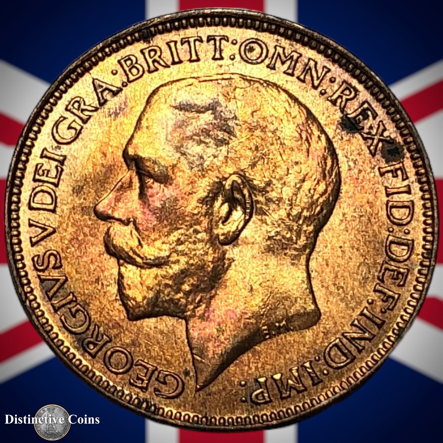 Great Britain 1925 Farthing 1/4d GB4828