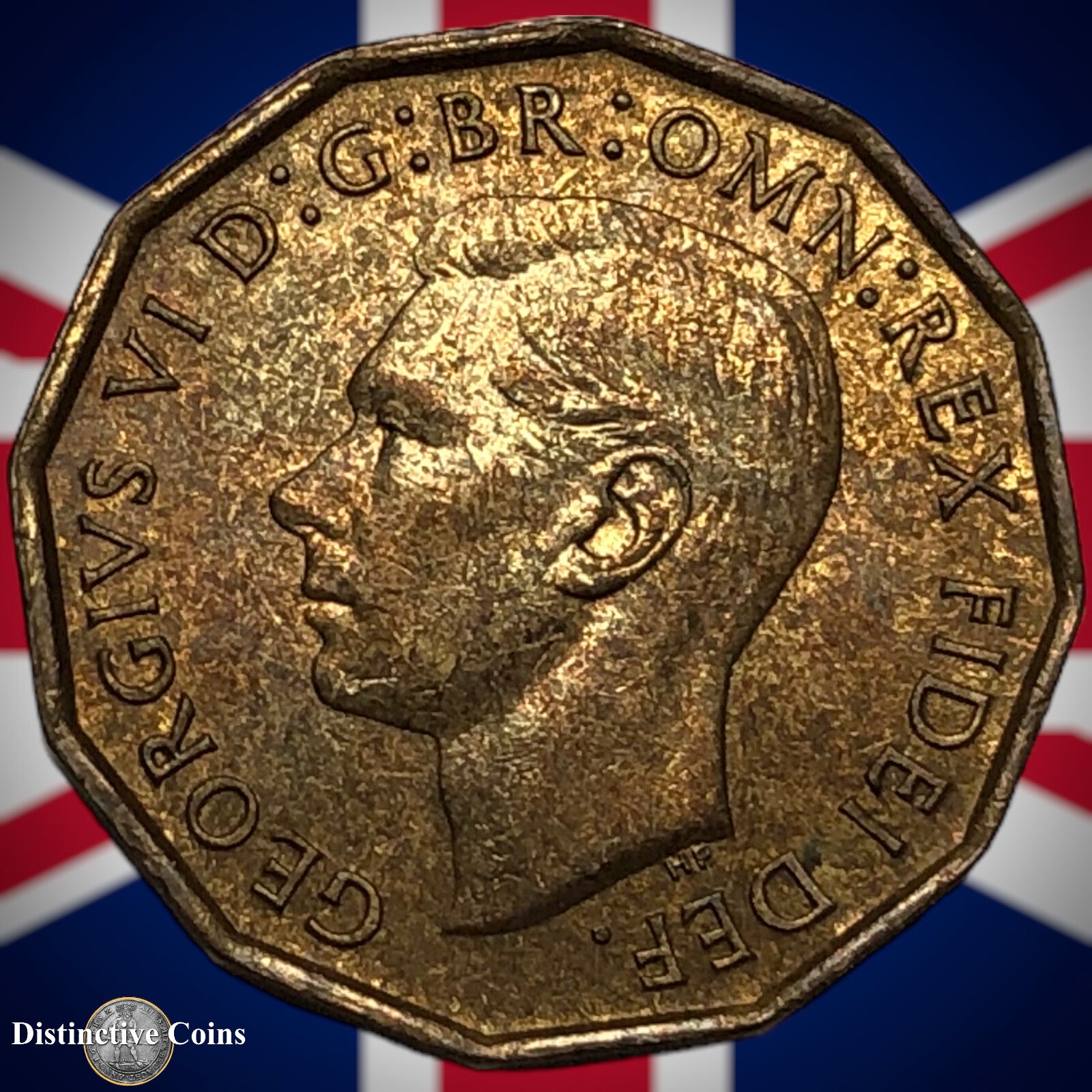 Great Britain 1952 Three Pence GB2515