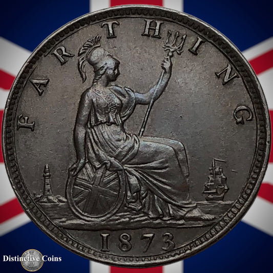 Great Britain 1873 Farthing 1/4d GB3698