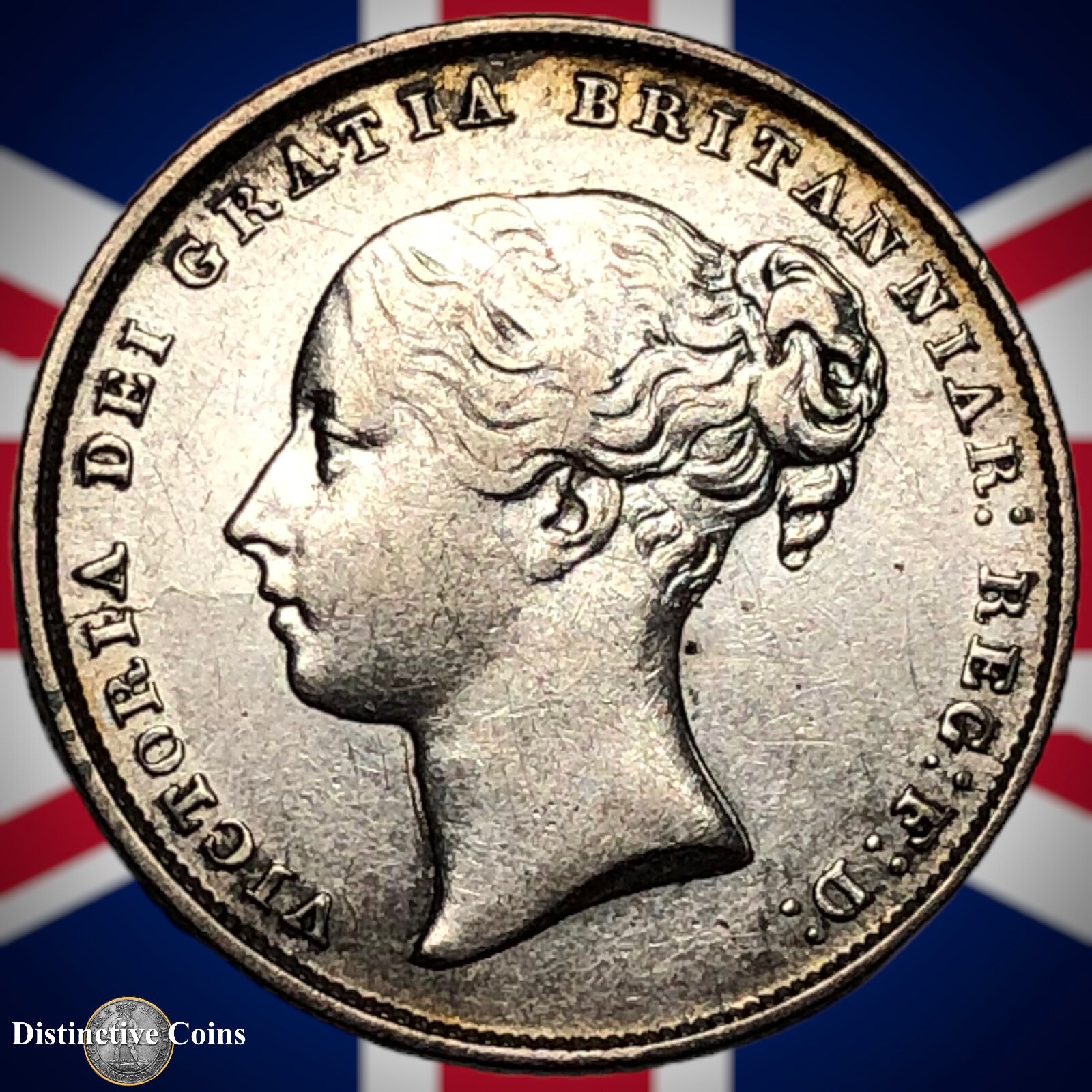 Great Britain 1849 British One Shilling GB0212