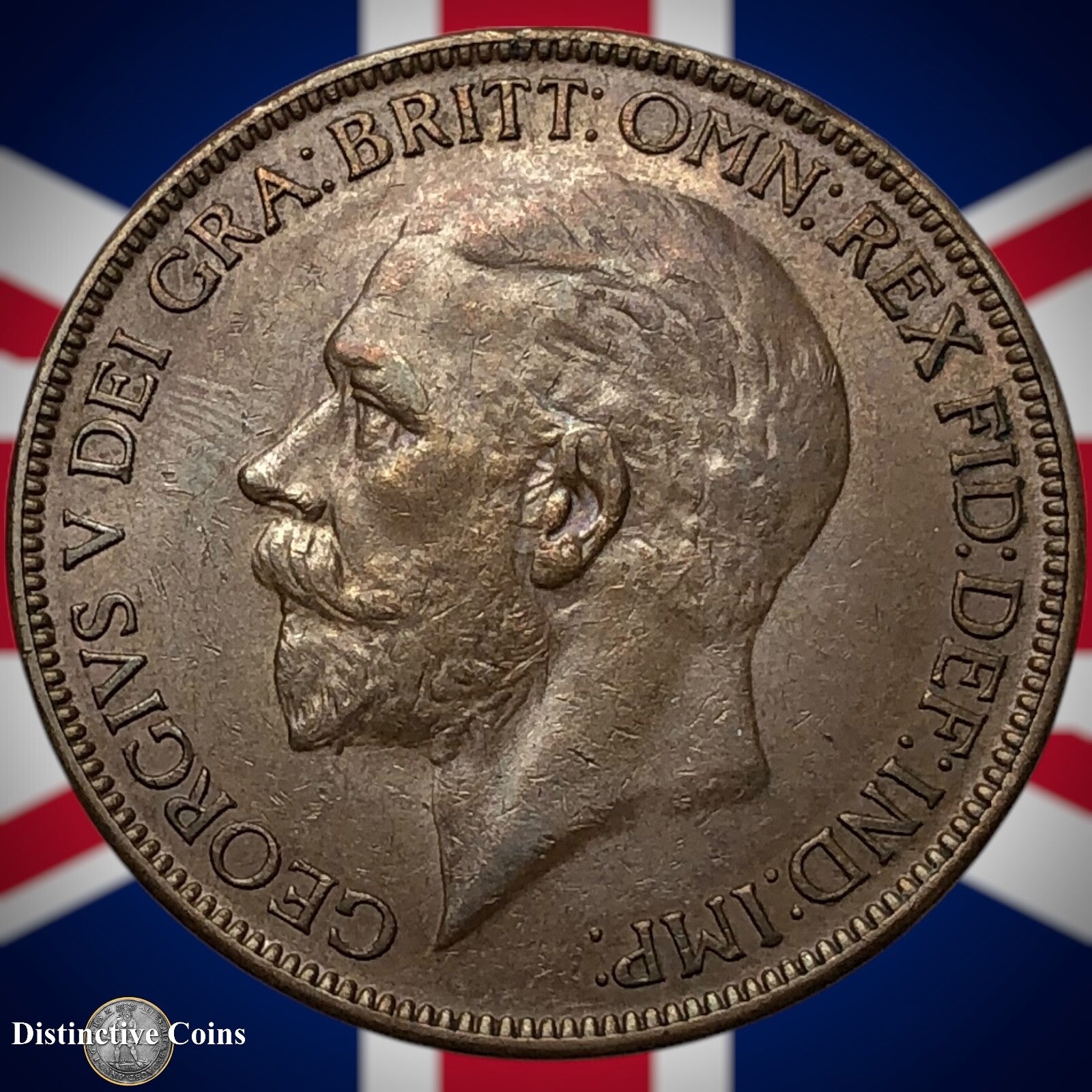 Great Britain 1927 Penny 1d GB7069