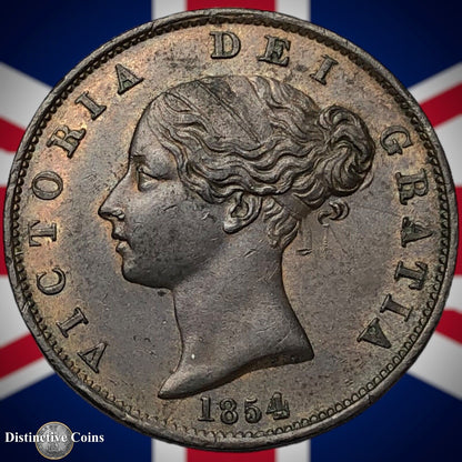 Great Britain 1854 Half Penny 1/2d GB5305