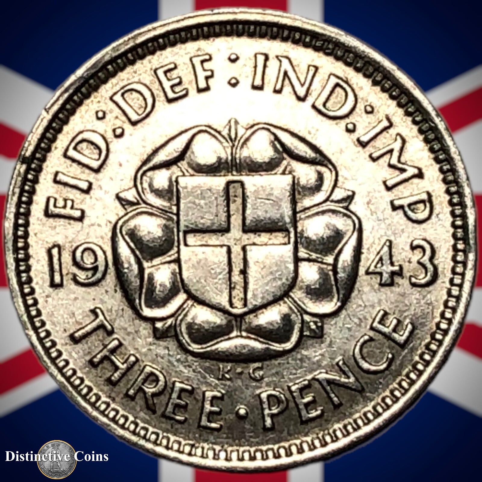 Great Britain 1943 Three Pence GB2353