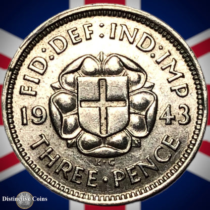 Great Britain 1943 Three Pence GB2353