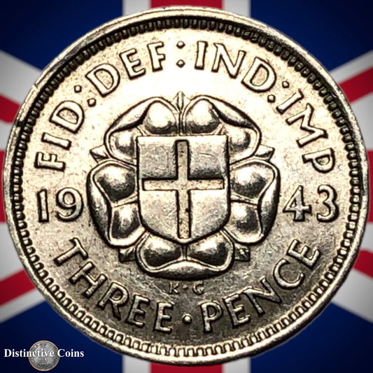 Great Britain 1943 Three Pence GB2353