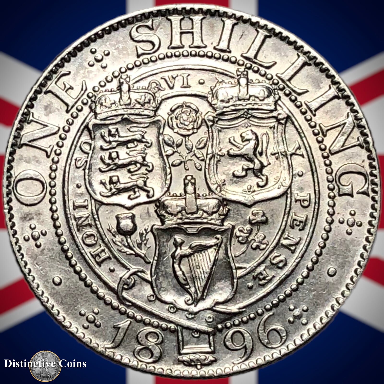 Great Britain 1896 British One Shilling GB0667