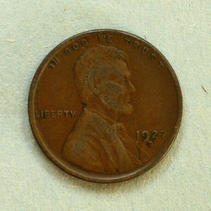 1927 D Lincoln Cent United States U078