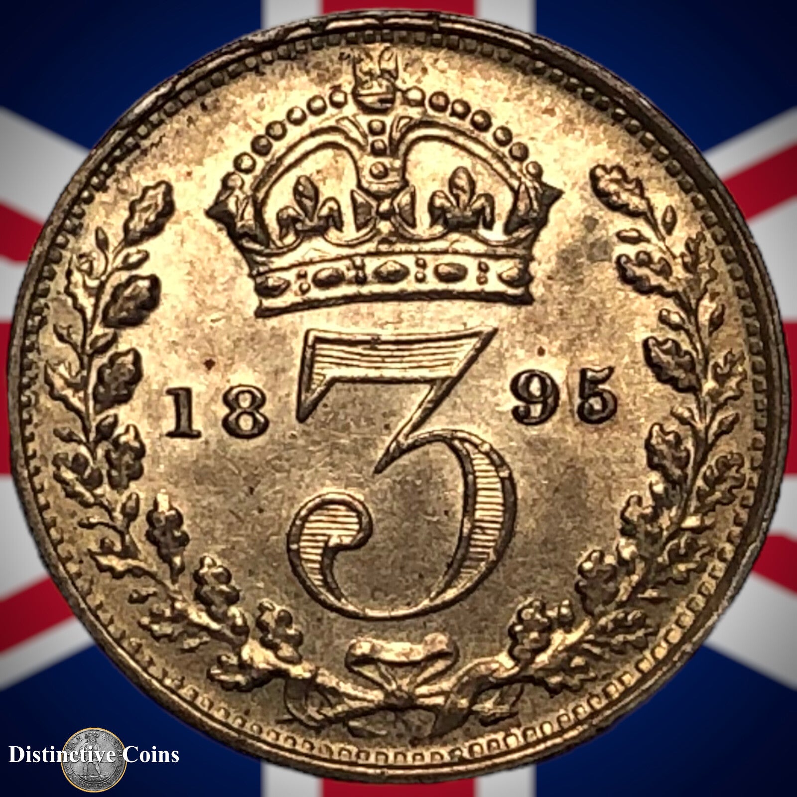 Great Britain 1895 Three Pence GB2034