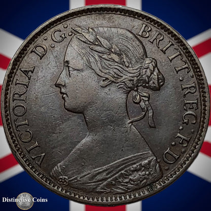 Great Britain 1860 Farthing 1/4d GB3484