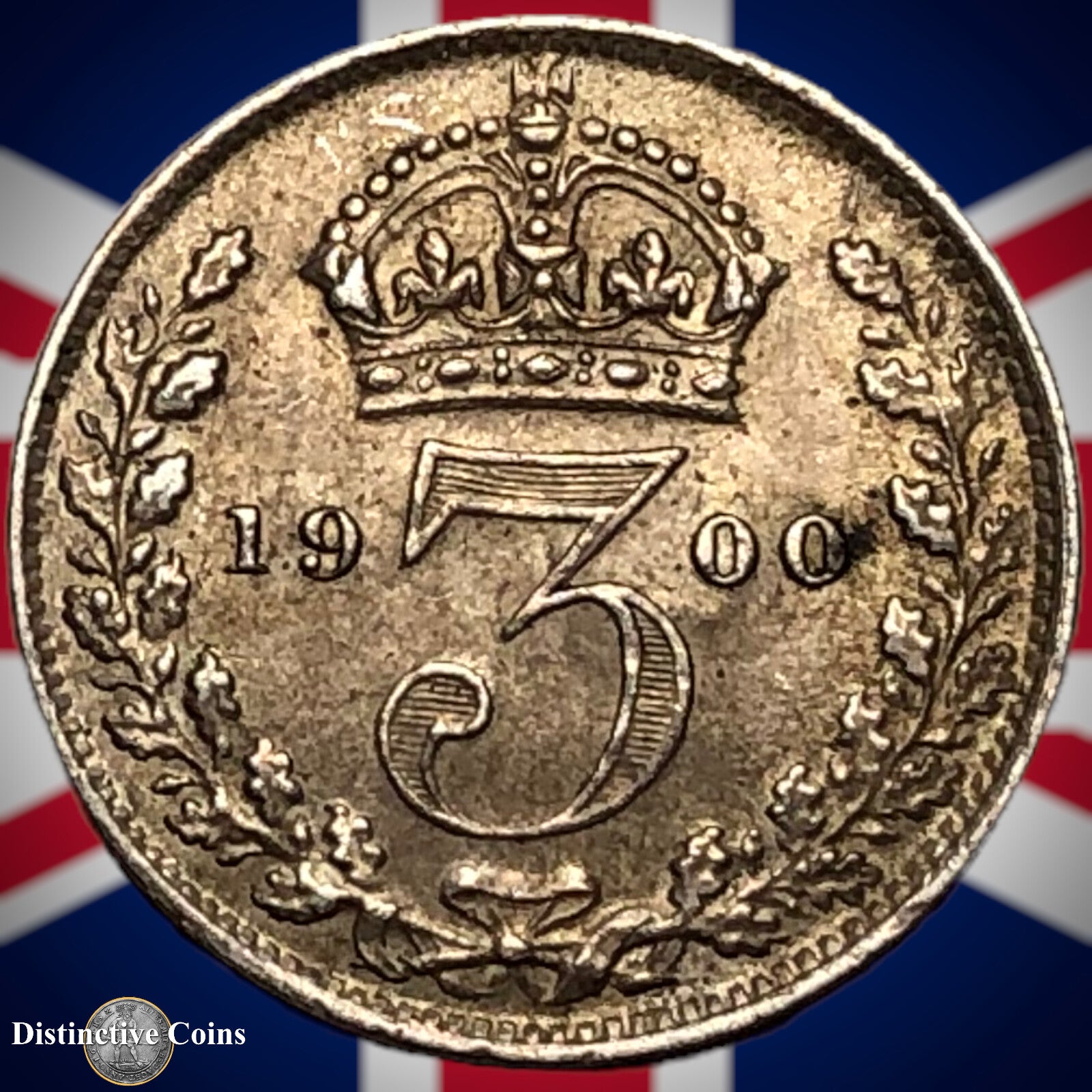 Great Britain 1900 Three Pence GB2075