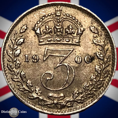 Great Britain 1900 Three Pence GB2075