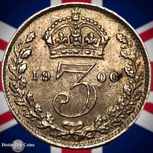 Great Britain 1900 Three Pence GB2075