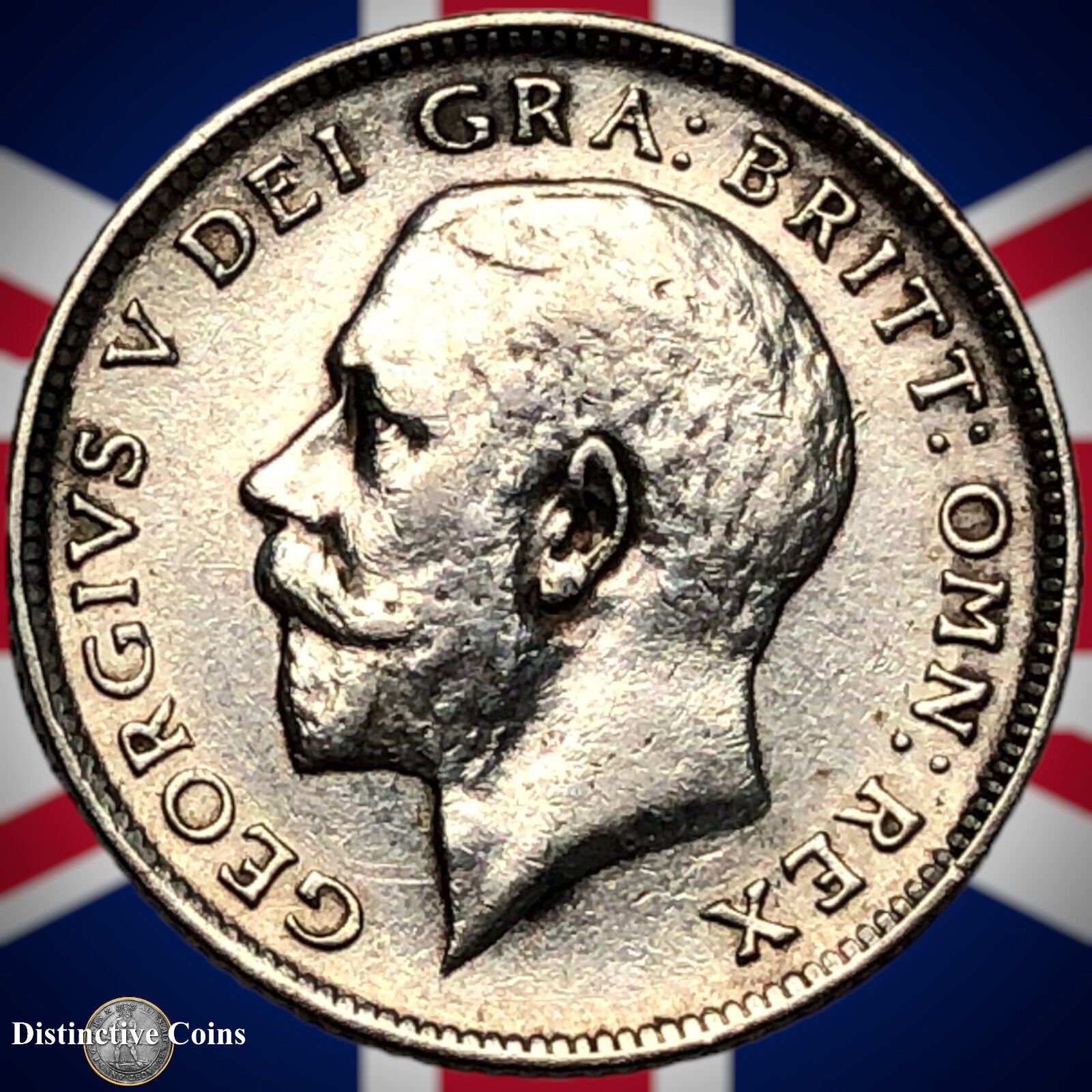 Great Britain 1916 Six Pence GB1600