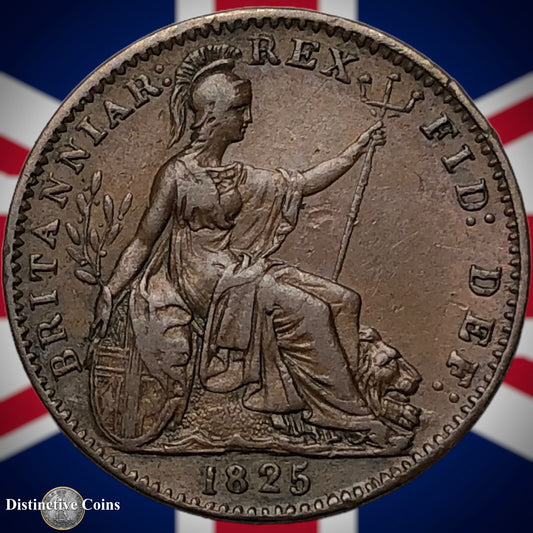 Great Britain 1825 Farthing 1/4d GB3293