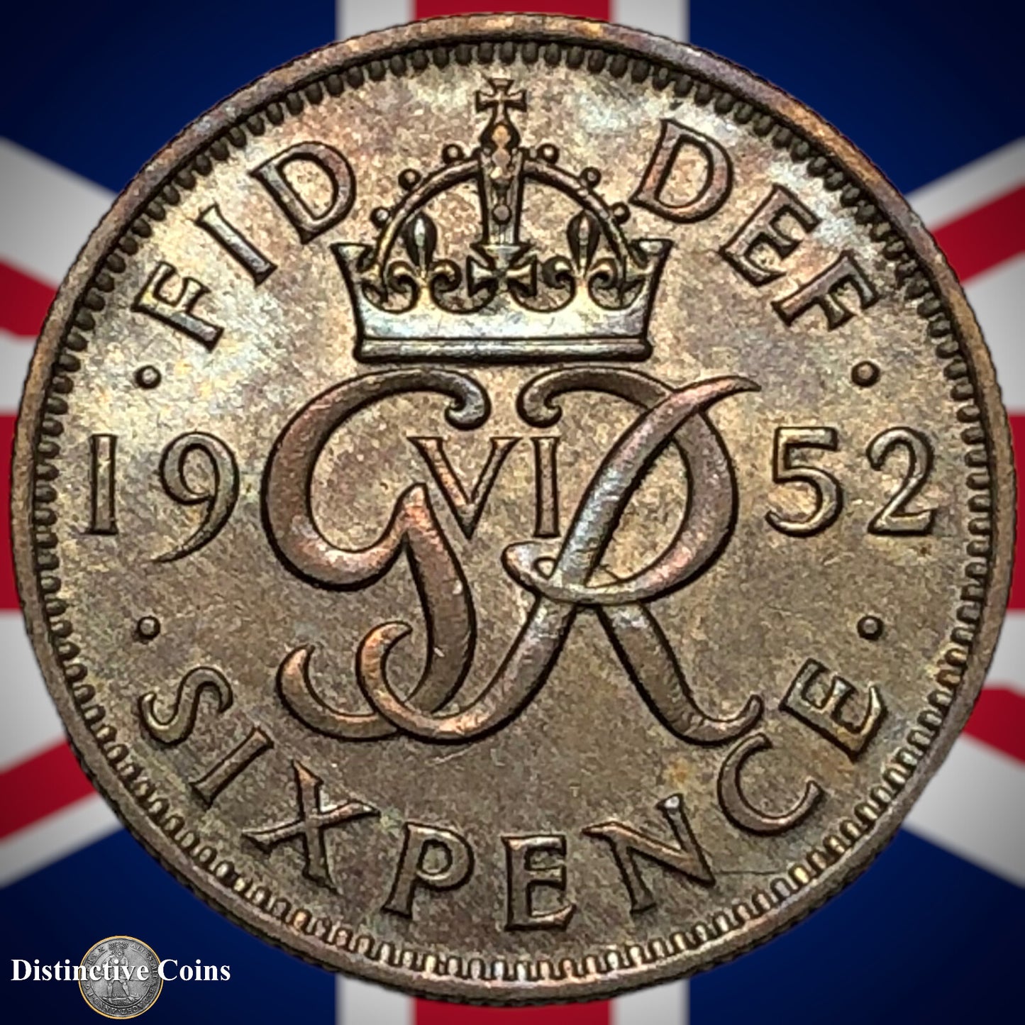 Great Britain 1952 Six Pence GB1815