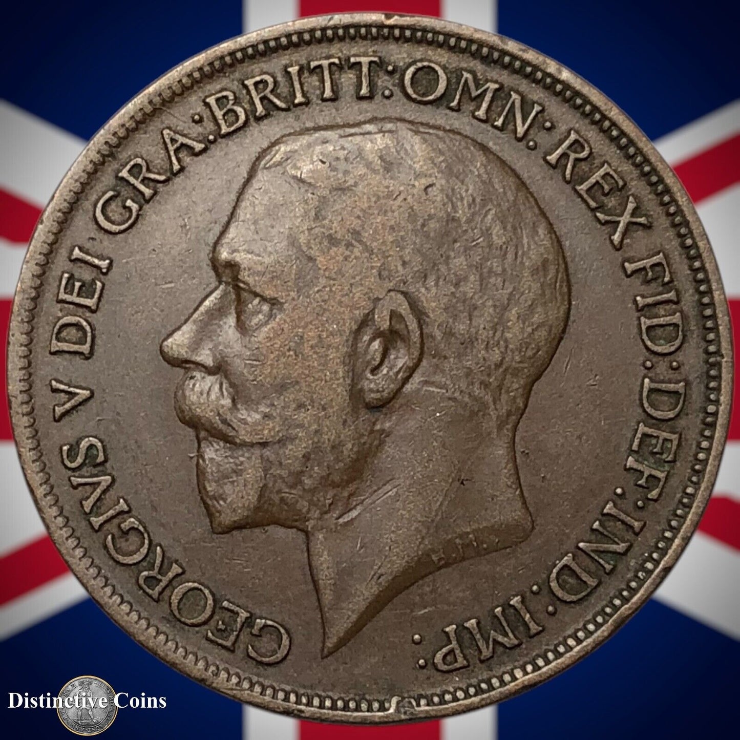 Great Britain 1914 Penny 1d GB6815