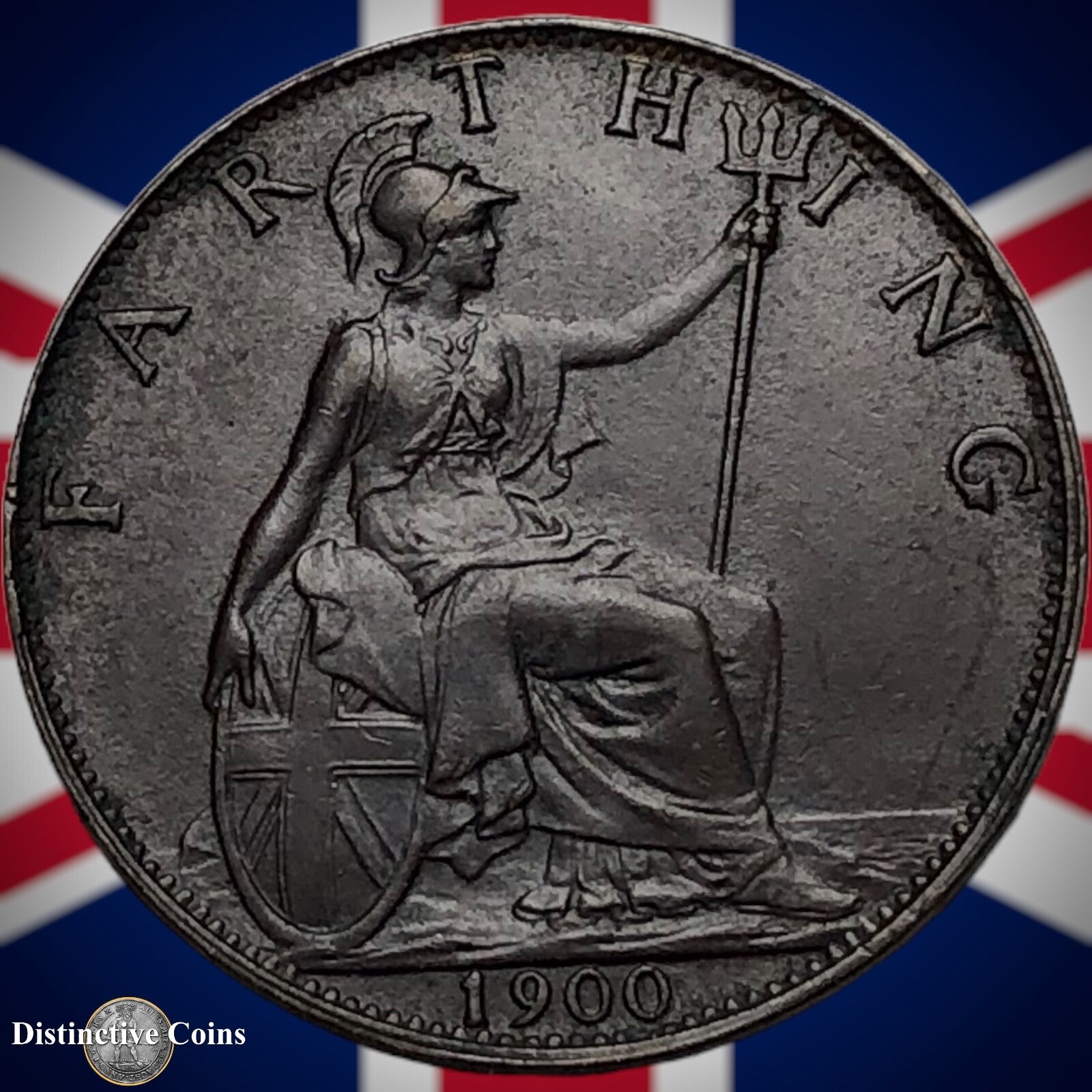 Great Britain 1900 Farthing 1/4d GB4473